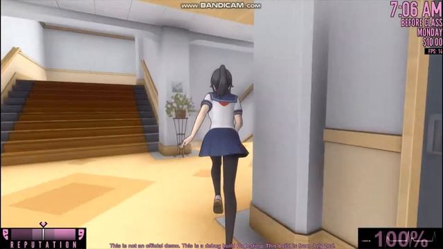 How to summon bad romance easter egg in Yandere Simulator смотреть онлайн