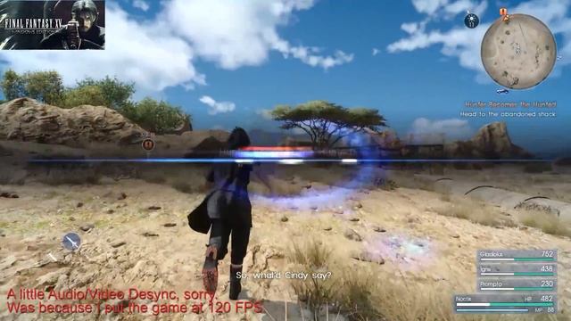 Final Fantasy XV Windows Edition Demo Gameplay смотреть онлайн