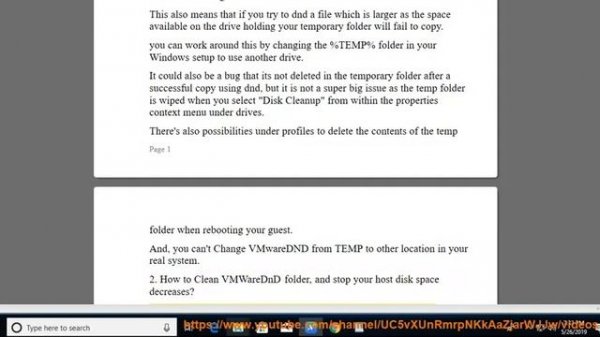 Clean VMWareDnD folder