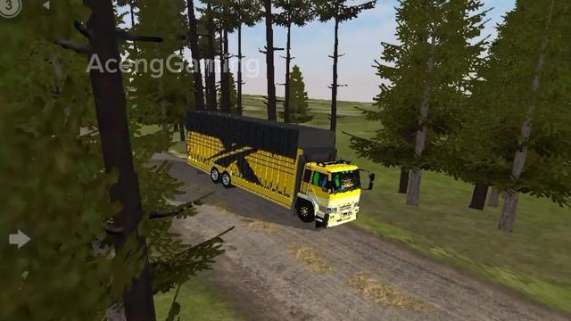 TRUK FUSO TERONTON PLAT BK..|bus simulator indonesia смотреть онлайн