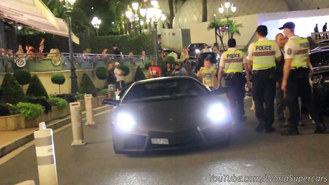 Lamborghini Reventon Driving Sound!