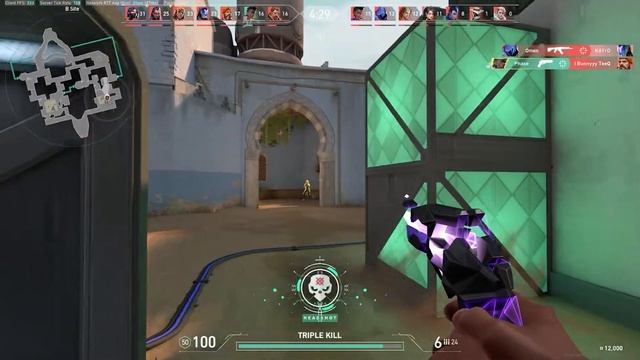 6 Bullets - 6 Kills - My Best Play Ever | Valorant смотреть онлайн