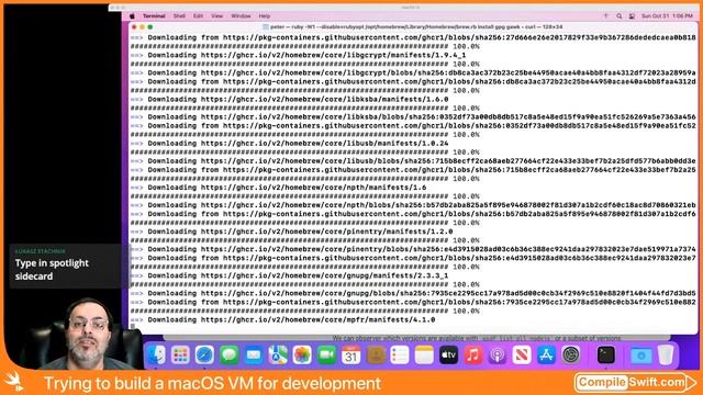 Setting up a macOS Monterey VM for development смотреть онлайн
