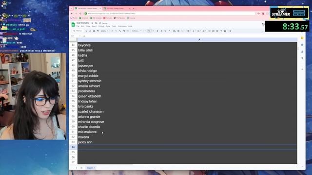 Emiru "NAME 100 WOMEN CHALLENGE" смотреть онлайн