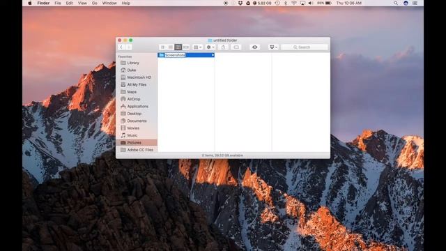 New Default Folder For Screenshots in macOS смотреть онлайн