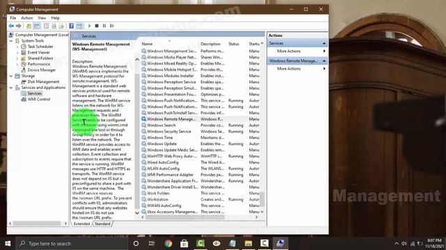 Windows 10 Home : How to Start or Stop Windows Remote Management Service смотреть онлайн