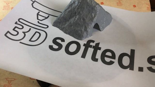 3D печать грота в аквариум #3ДПечатьНазаказ #softed.su смотреть онлайн