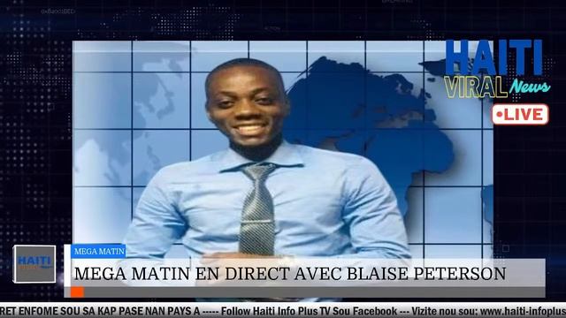 🔴 Mega Matin Live 03 Avril 2024 Sou Radio Mega avec Blaise Peterson смотреть онлайн
