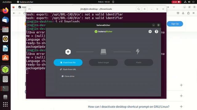 Panduan Menginstall Balena Etcher di linux Ubuntu смотреть онлайн