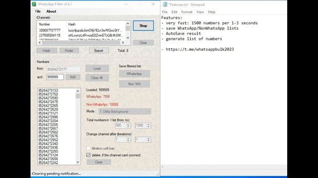 Whatsapp Contact Filter V5.4 смотреть онлайн