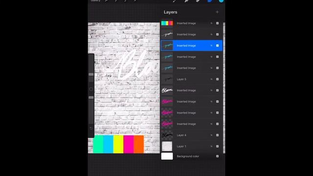 Procreate Neon Sign - Bloom Graphx смотреть онлайн