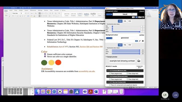 DIR Session Dec 2022 How to make an accessible Word document Meeting Recording 1 смотреть онлайн