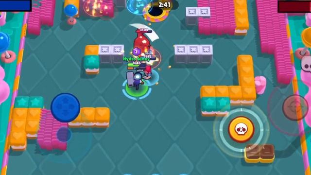 Gem Grab Solid Center Gameplay | Brawl Stars #brawlstars (Android, iOS) смотреть онлайн