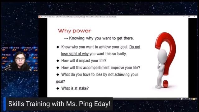 SKILLS TRAINING: MOMENTUM by Ms. Ping Eday смотреть онлайн