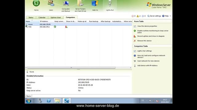 LightsOut für Windows Home Server Vail смотреть онлайн