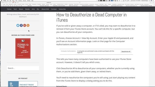 Mac Forums Video Chat 3 26 17