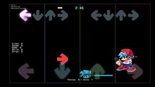 FNF × pibby vs Bob esponja glich para android con sus mecánicas para gama baja