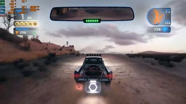 Blur game play on Core2due E8500 @4.00GHz смотреть онлайн