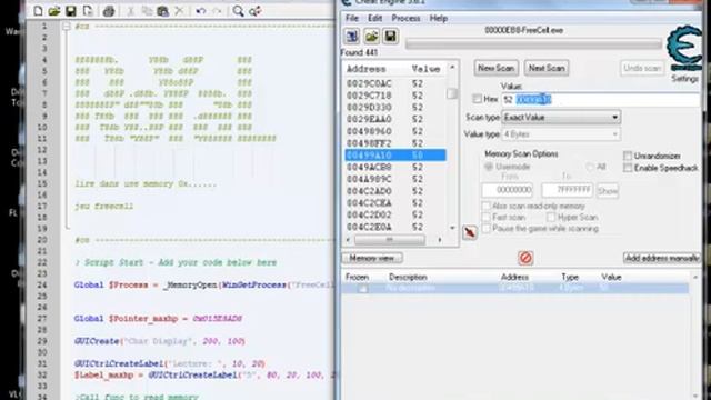 Memory Dump Autoit test смотреть онлайн