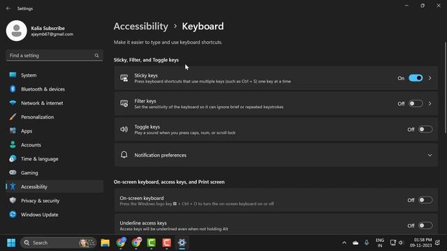 How To Fix Can’t Turn Off Sticky Keys On Windows 11/10