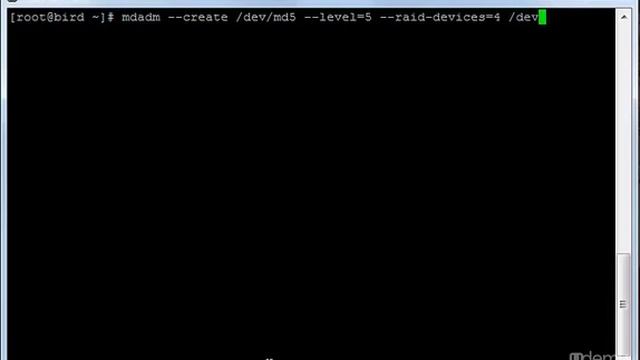 Lession 9: File System Managment - Video 6: Software RAID смотреть онлайн