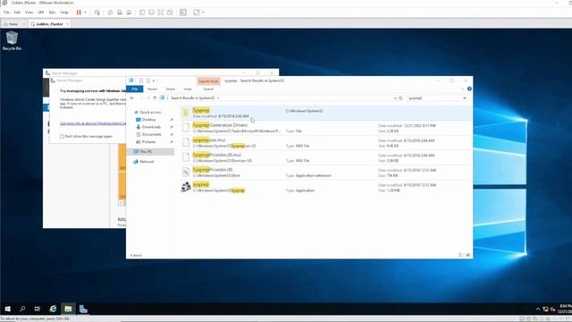 How to create a Golden Image aka Golden Master for linked clones in VMware смотреть онлайн