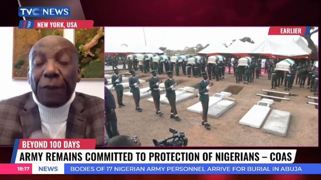 17 Army Personnel Killed In Delta State Laid To Rest In Abuja смотреть онлайн