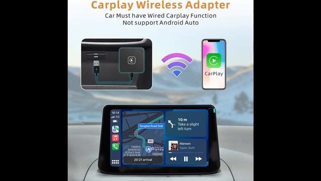 ogamichi Wireless Carplay Adapter смотреть онлайн