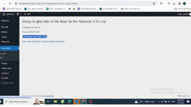 Bài 2 Hướng dẫn cài đặt theme Flatsome miễn phí Cài đặt Flatsome trên Localhost смотреть онлайн