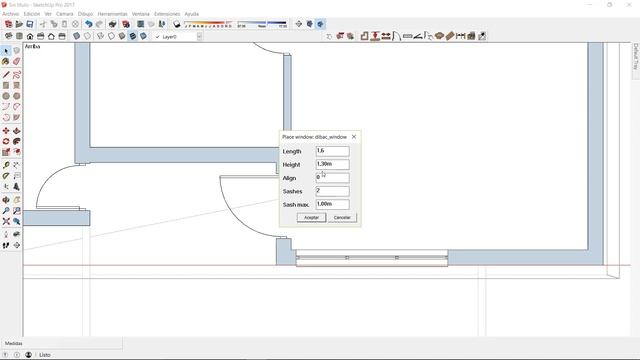 #3 Dibac for SketchUp tutorial- Windows смотреть онлайн