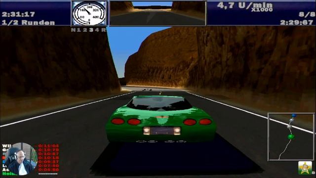Need For Speed III (1998) - Testfahrt | Nostalgie | WinXP | Gesicht | смотреть онлайн