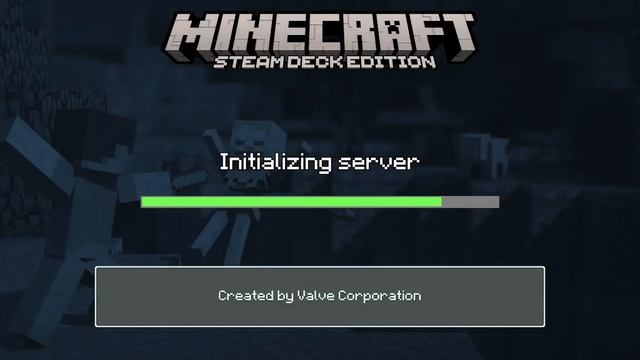 Minecraft Console Loading (Steam Deck Startup Movie) смотреть онлайн