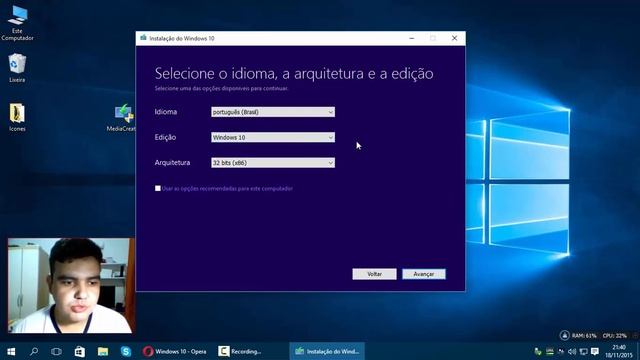 Baixar e Gravar um DVD do Windows 10 - fácil смотреть онлайн