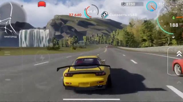 rx7 прокатал по городу🏙😎 carX street смотреть онлайн