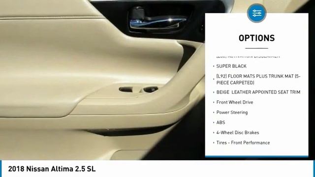 2018 Nissan Altima Cherry Hill NJ 29937R смотреть онлайн