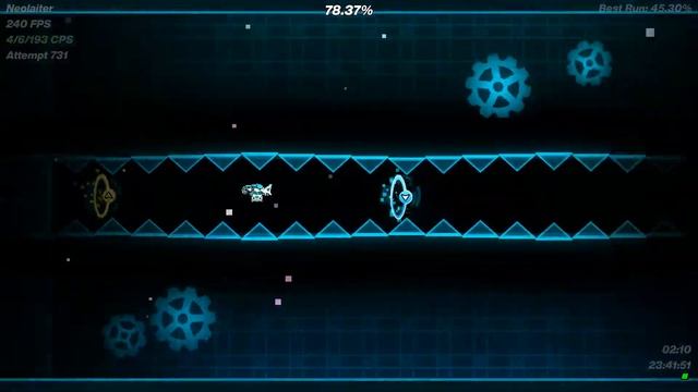 Easier than Cataclysm?| "8o X" 100% | by f3lixsram | Extreme Demon | смотреть онлайн
