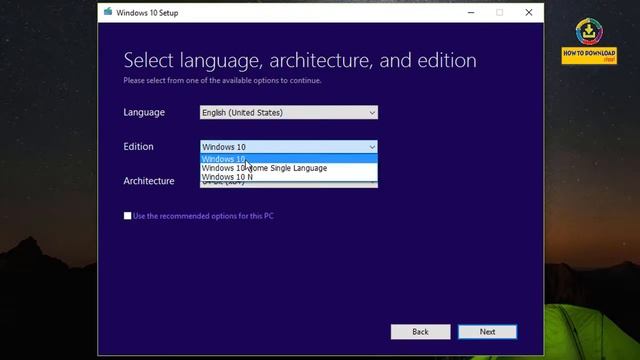 How to download Windows 10 pro ISO file (32 bit / 64 bit ).... ..... смотреть онлайн