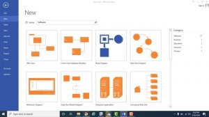 How to create UML Component diagram in MS Visio 2013