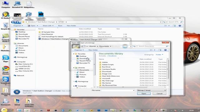 How To Change Windows 7 Start Orb Easily смотреть онлайн