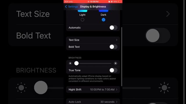 How to change your phone from light to dark mode and vice versa! #smartphone #iphone #ios #tips смотреть онлайн
