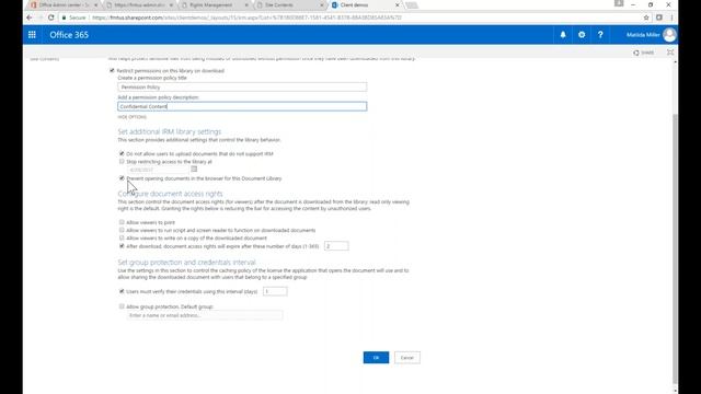 Protect Your Files with Information Rights Management on SharePoint смотреть онлайн