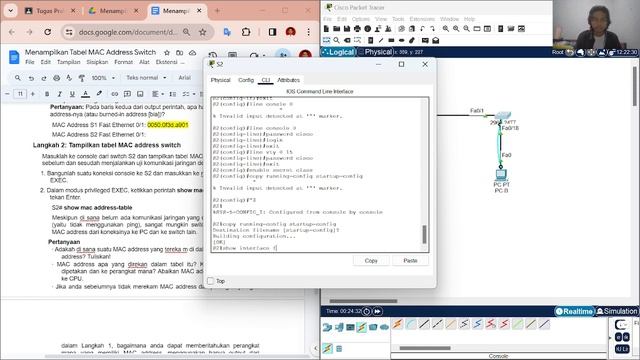 TugasPraktikum 4_Menampilkan Tabel MAC Address Switch смотреть онлайн