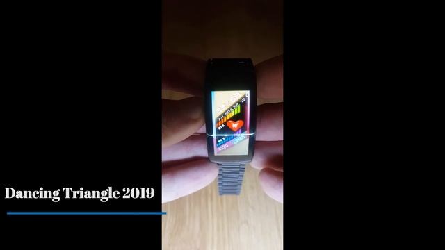 Dancing and GF Triangle "Samsung Fit 2 pro Smartwatch face" смотреть онлайн