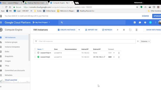 Creating Hadoop Environment using Google Cloud Virtual Machine (CentOS). смотреть онлайн