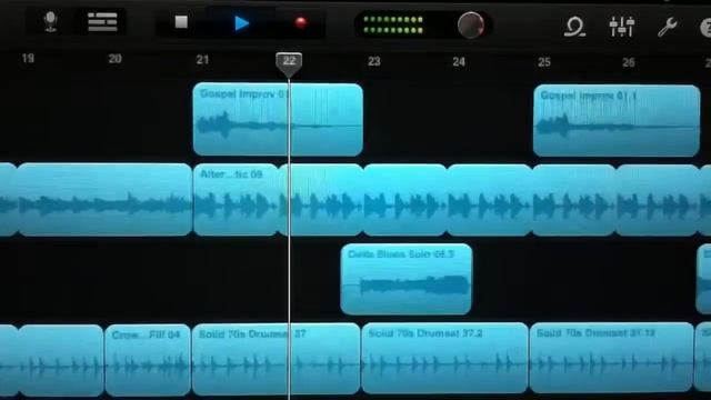Apple iPad 2 GarageBand demo using Apple Loops only смотреть онлайн