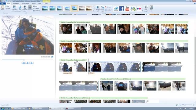 Windows Live Movie Maker 2011 & Youtube PART 3 of 3 What to do with all those pictures & Videos смотреть онлайн