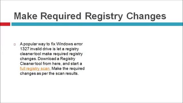 FIX Error 1327 Invalid Drive for Windows 7/8, Vista and XP смотреть онлайн