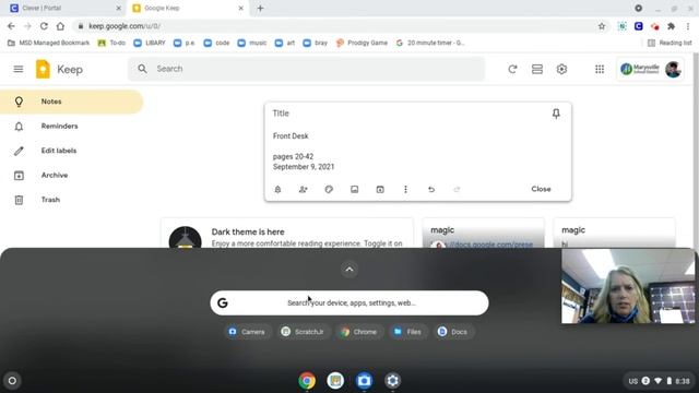 Google Keep on the Chromebook смотреть онлайн