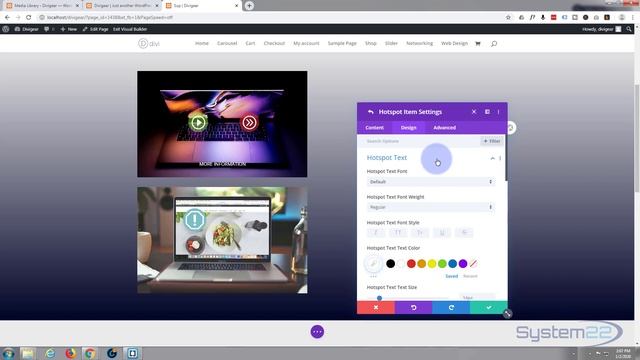 Divi Theme Supreme Modules Hot Spot Image With Tool Tips смотреть онлайн