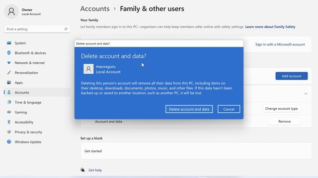✔️ Windows 11 - Remove Other Users - How to Remove a User Account from Windows 11 смотреть онлайн